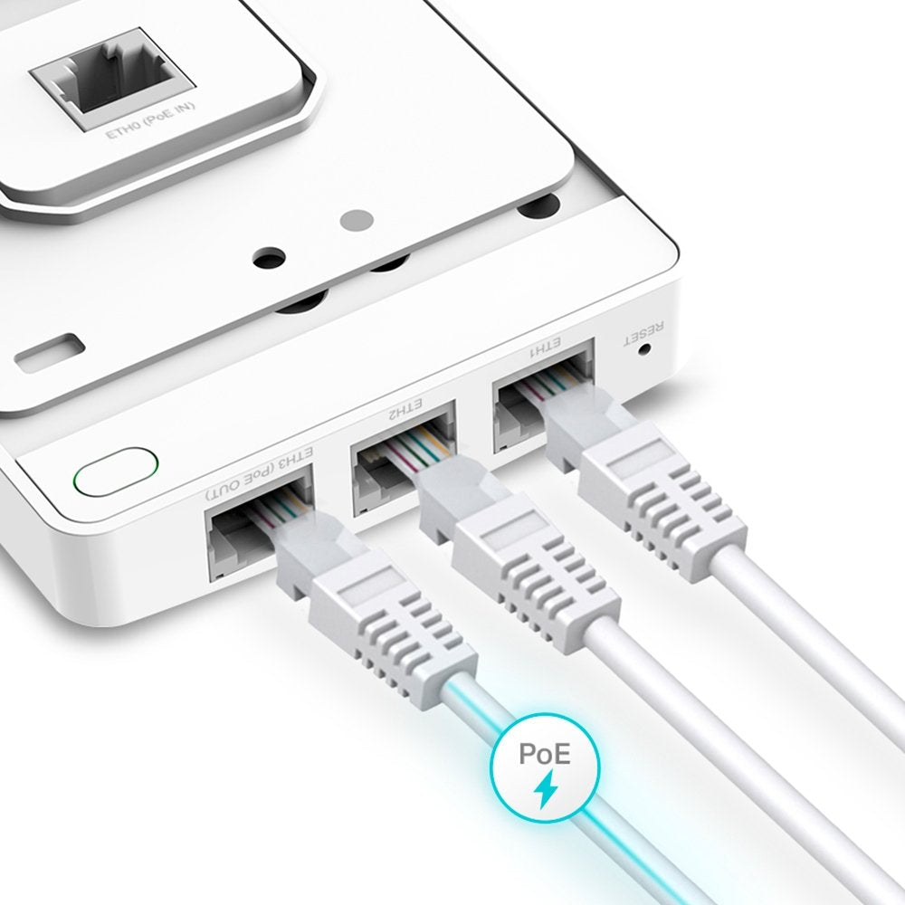 Punto De Acceso Wi-Fi 6 Tp-Link Ax1800 De Montaje En Pared
