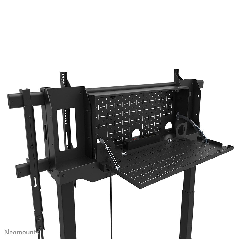 Neomounts Rollwagen 1200x600 -160kg 75-115'' Elektrisch Höv Negro