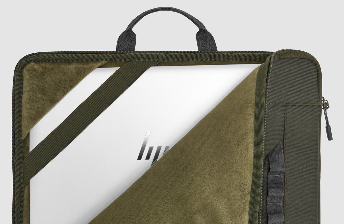 EAN 0197961660302 - HP 15.6 Modular Laptop Sleeve 39,6 cm (15.6") Verde, Gris imagen 8