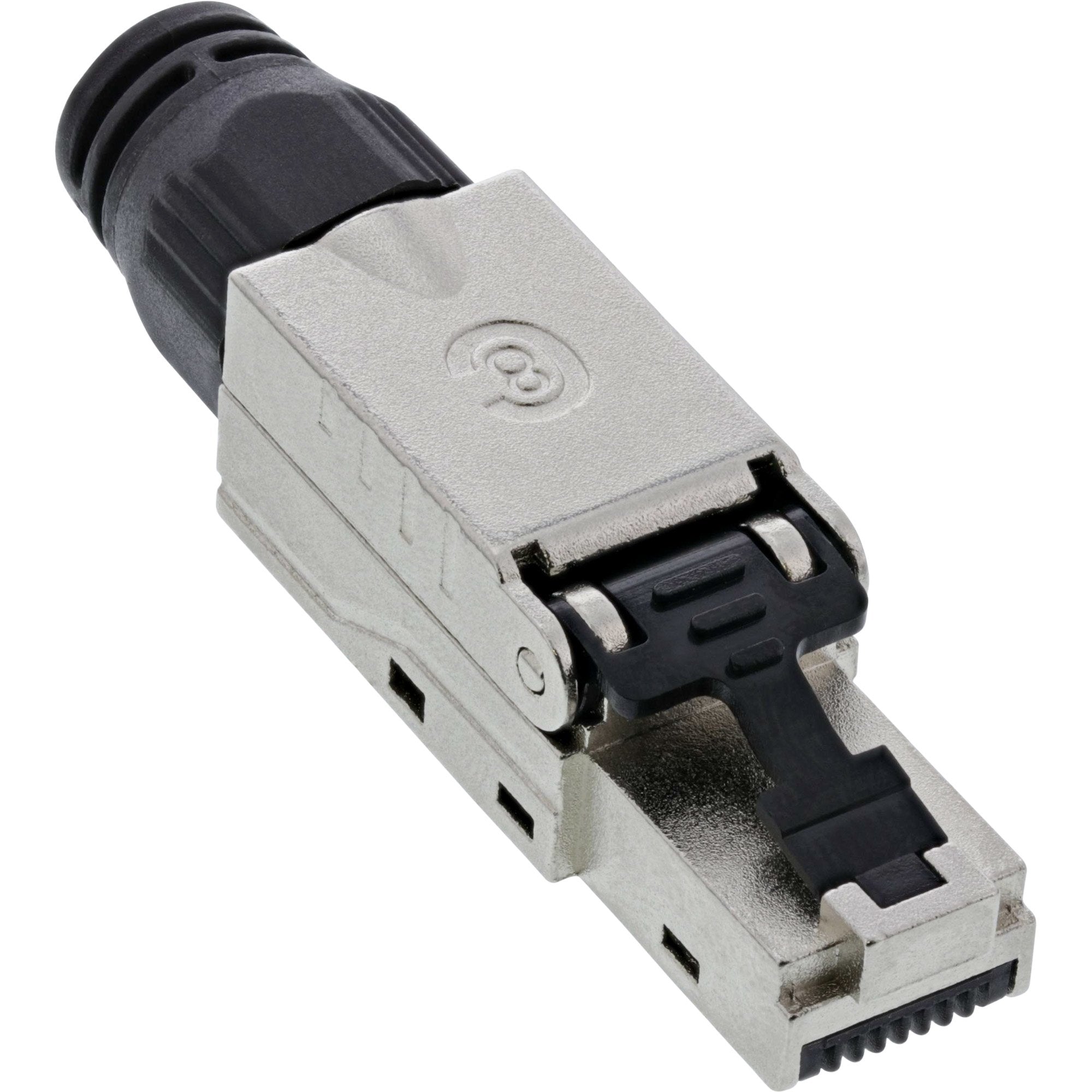 Conector Inline Rj45 Cat.8.1 2000mhz, Instalable En Campo, Blindado, Con Tapa Roscada