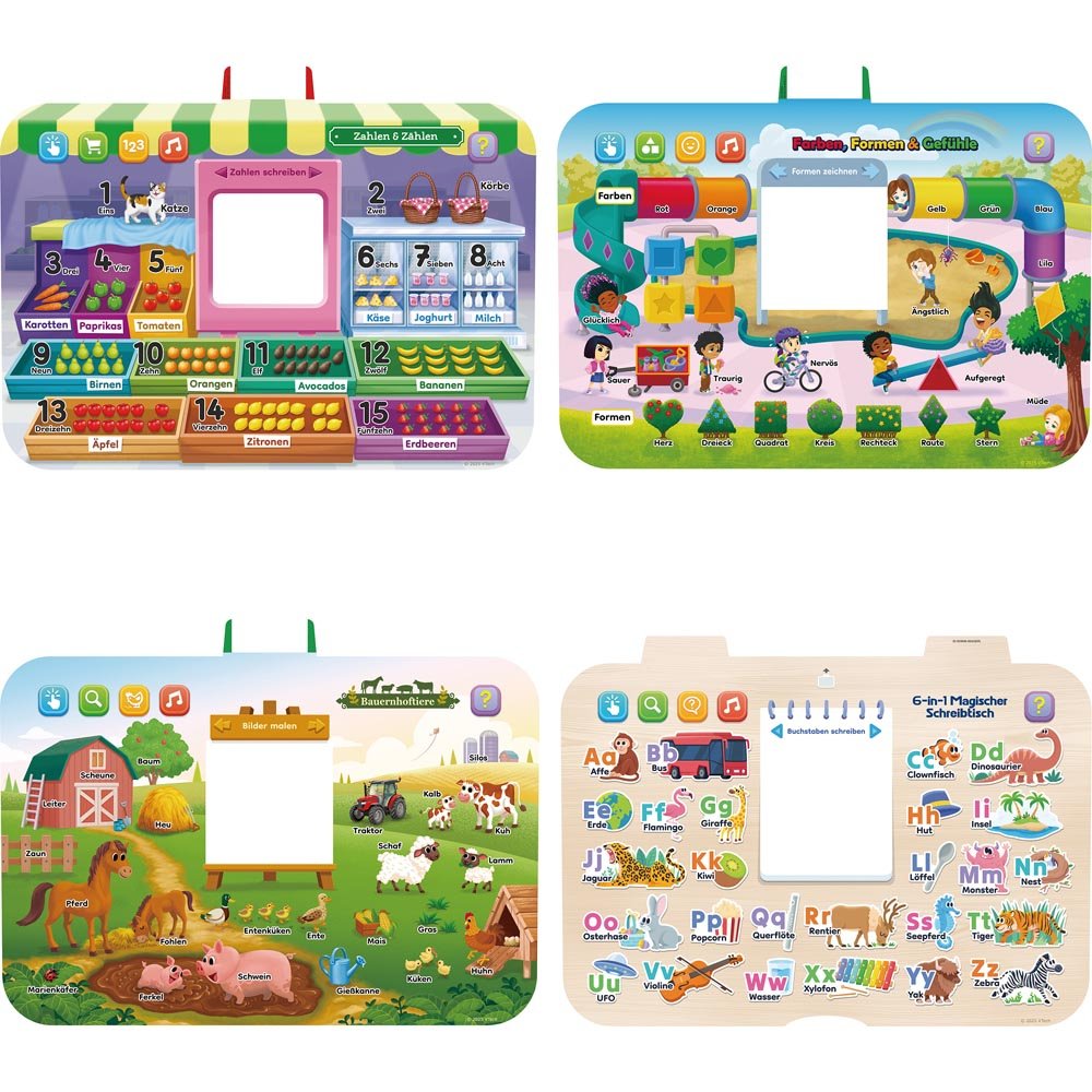 Vtech 6-In-1 Magischer Schreibtisch (Rosa) 80-584954