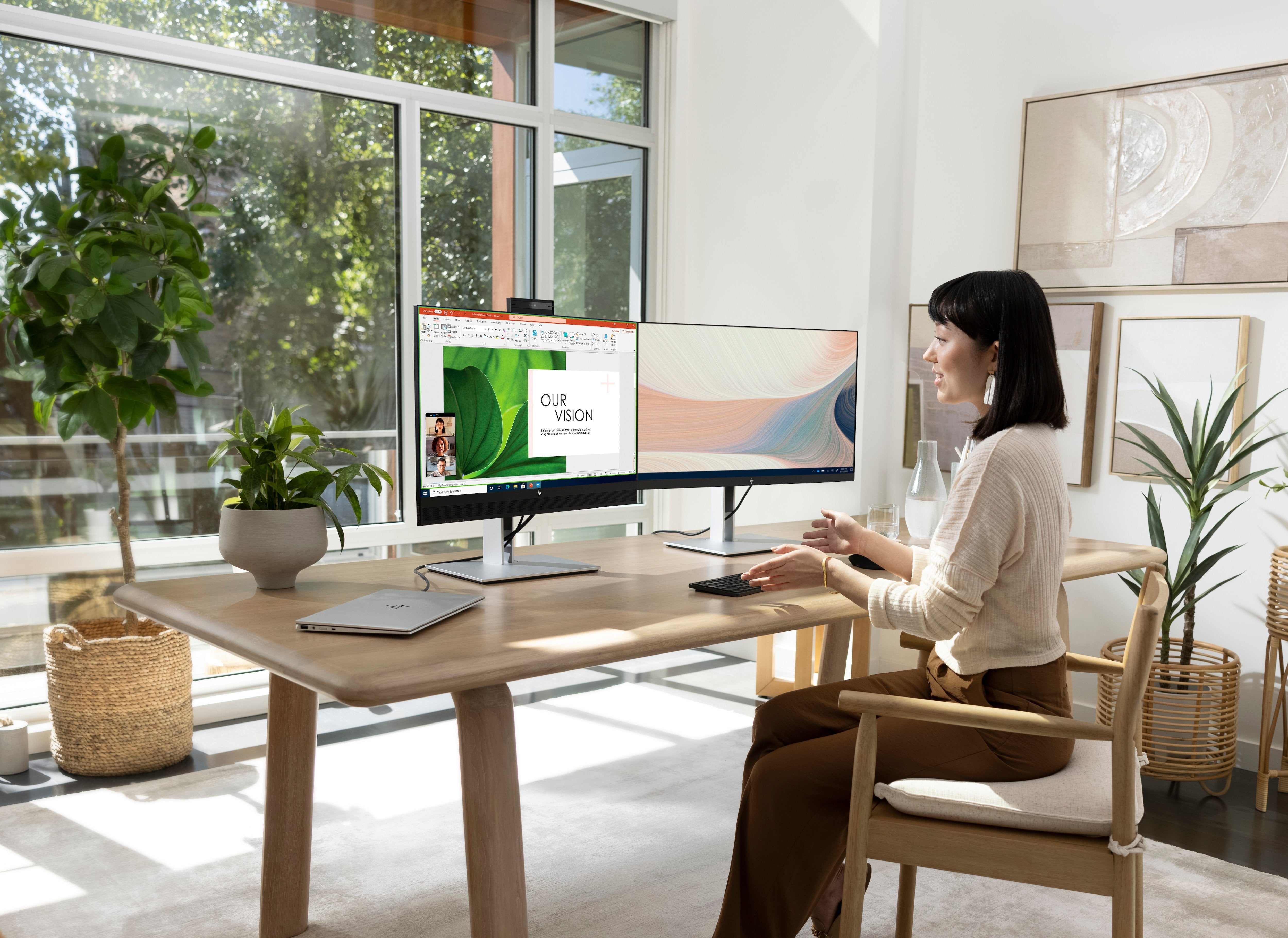 Monitor Hp 27" E27 G4 Fhd 1920x1080 Vga/Hdmi/Disp Port     In