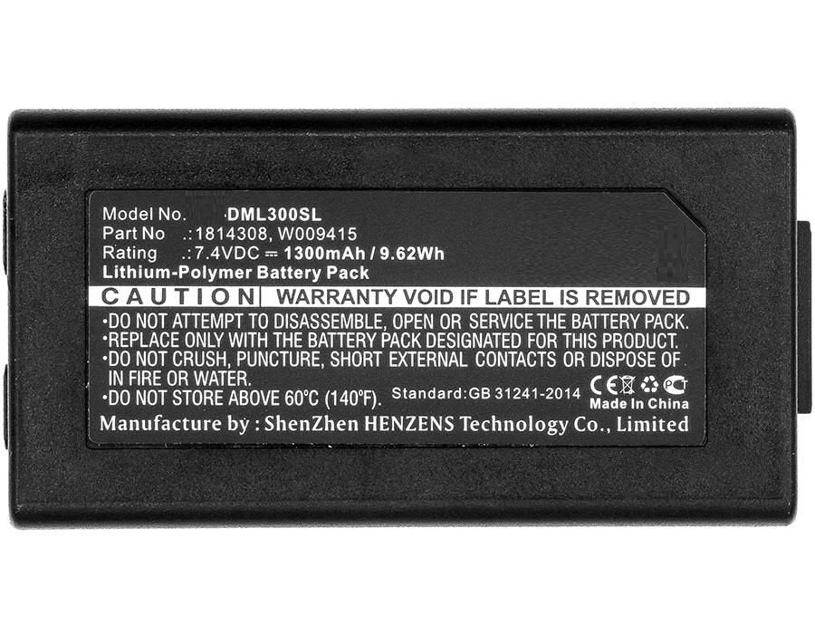 Battery For Dymo Printer 9.62wh Li-Pol 7.4v 1300mah