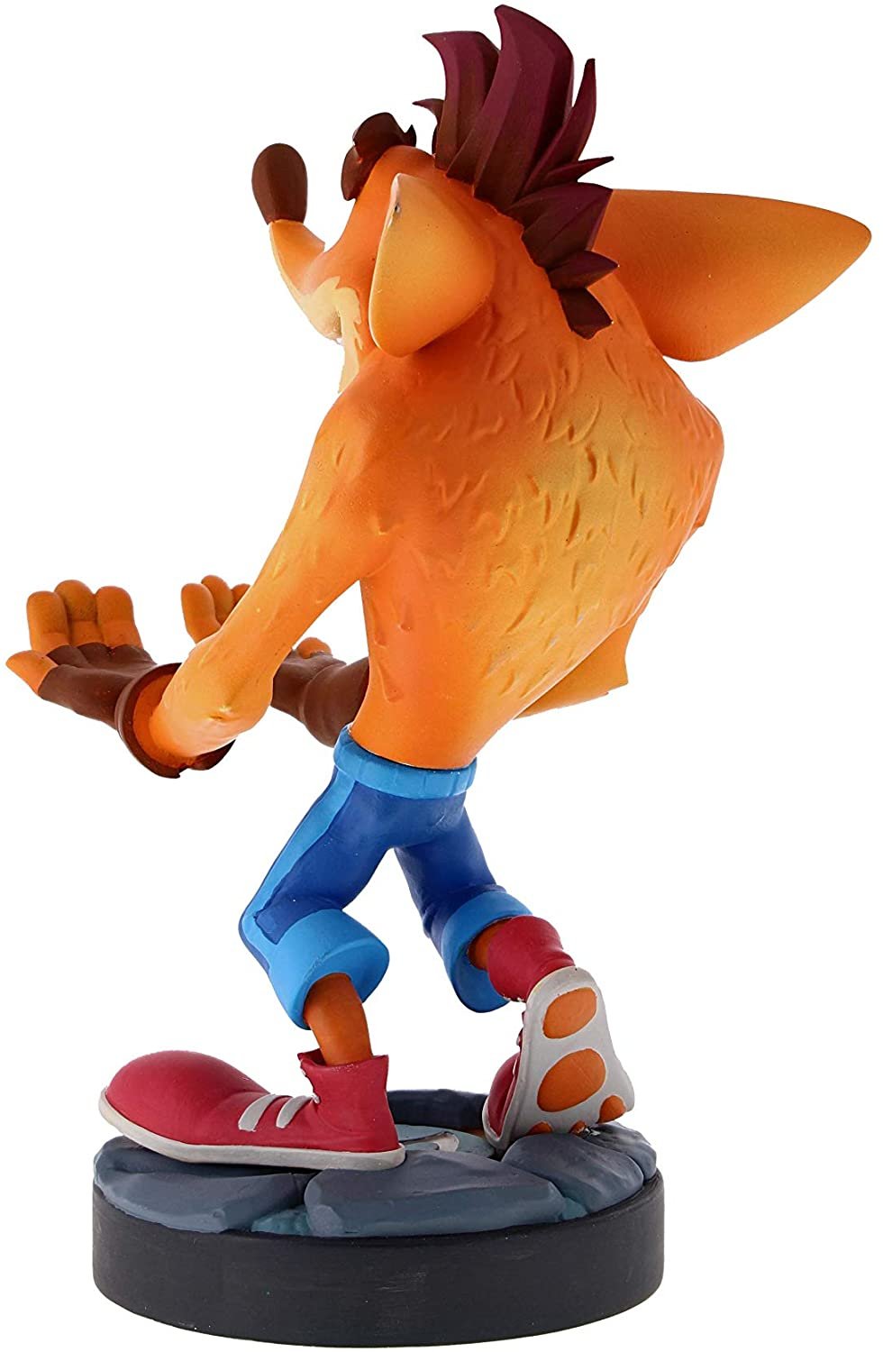 Figura Cuántica De Crash Bandicoot - Soporte Y Cargador Para Controlador Y Teléfono Inteligente - Juego Exquisito