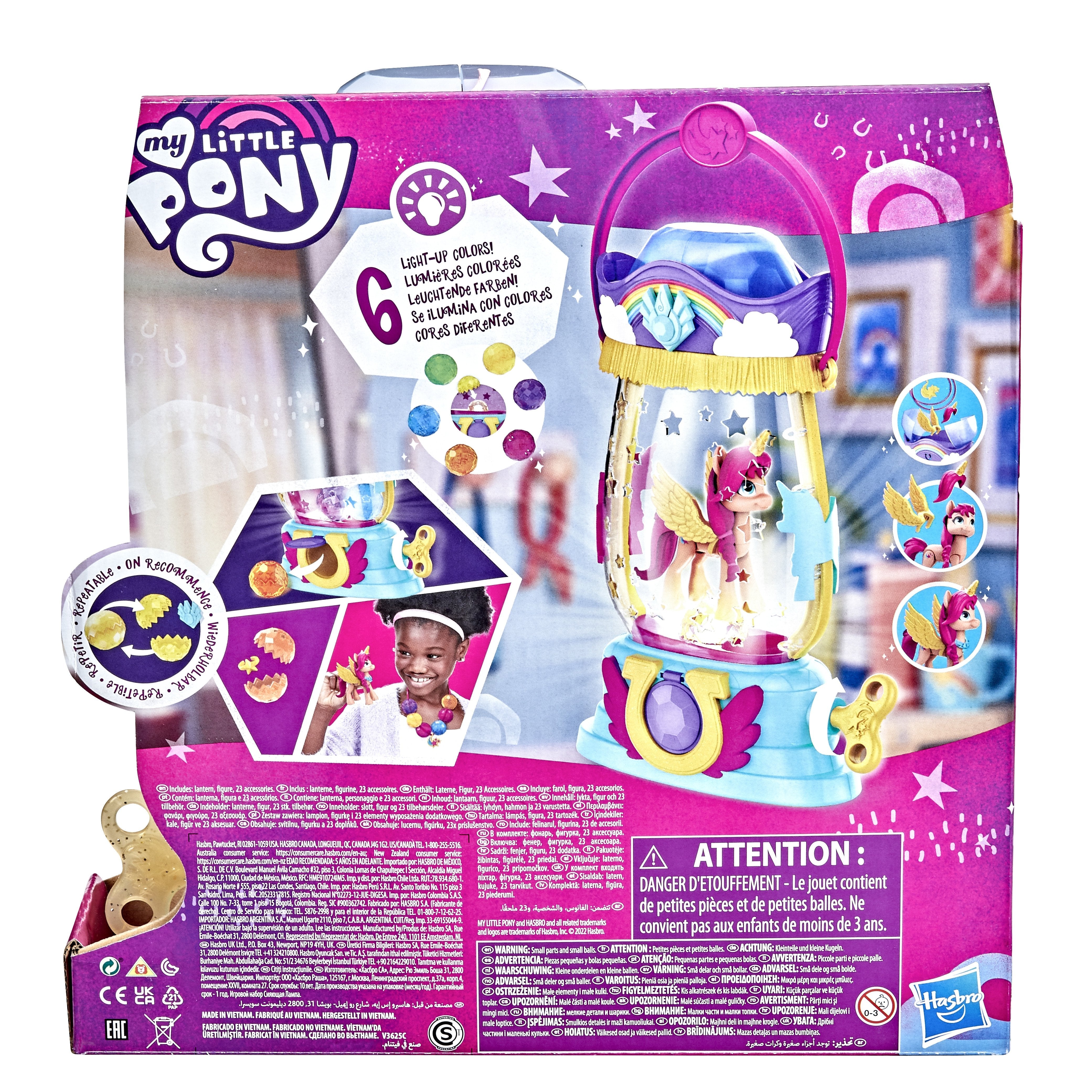 Hasbro My Little Pony - Linterna De Juego De Colores De Nueva Generación Sunny Starscout, F33295l2