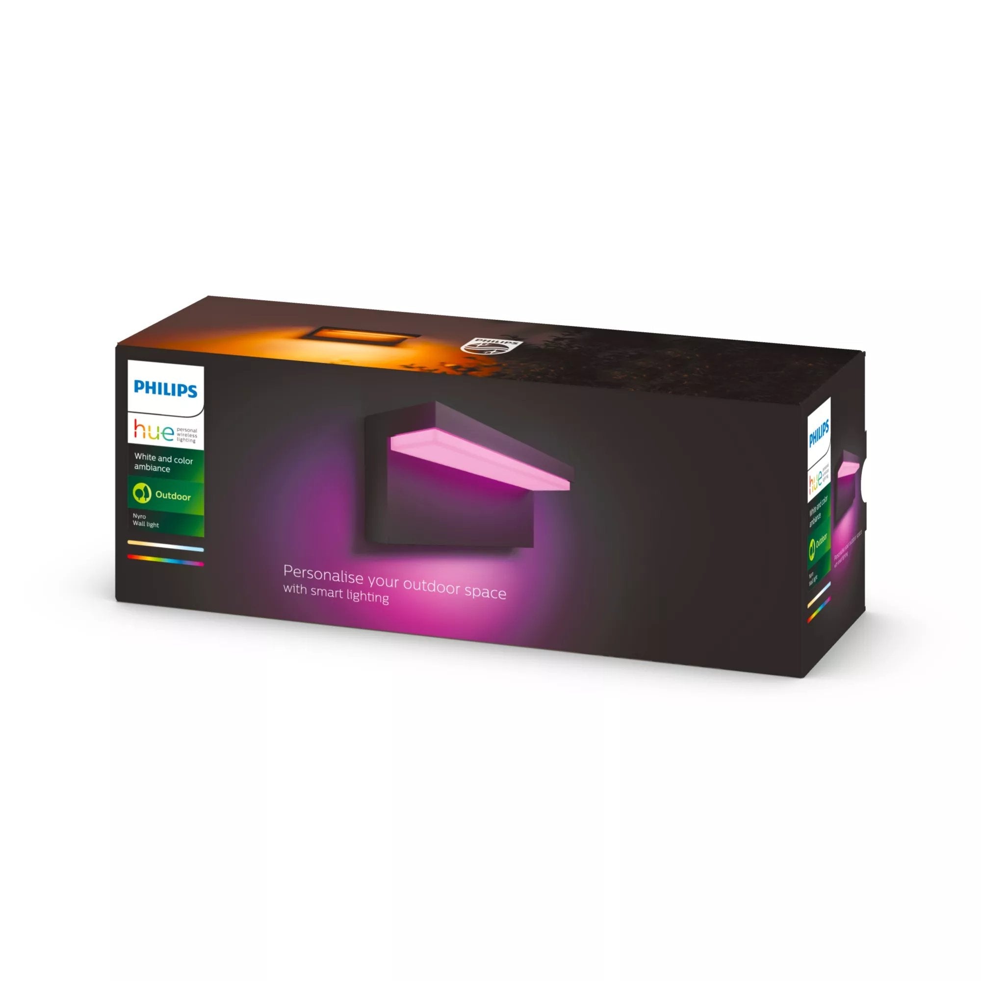Philips Hue Nyro  Kinkiet Black 1x13.5 W