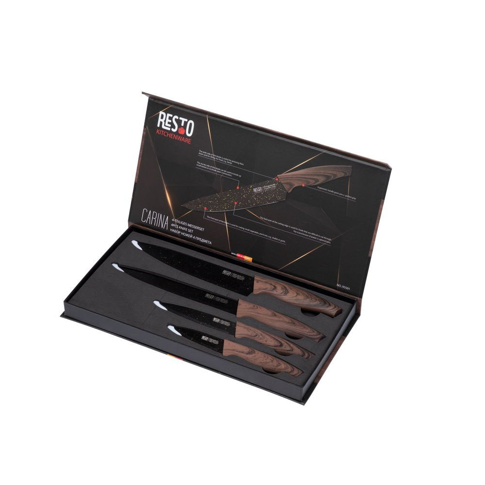 Knife Set 4pcs/95501 Resto