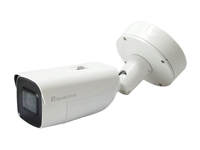 Levelone Ipcam Fcs-5095   Z 4x Fix  Out 8mp H.265 Ir 19w Poe