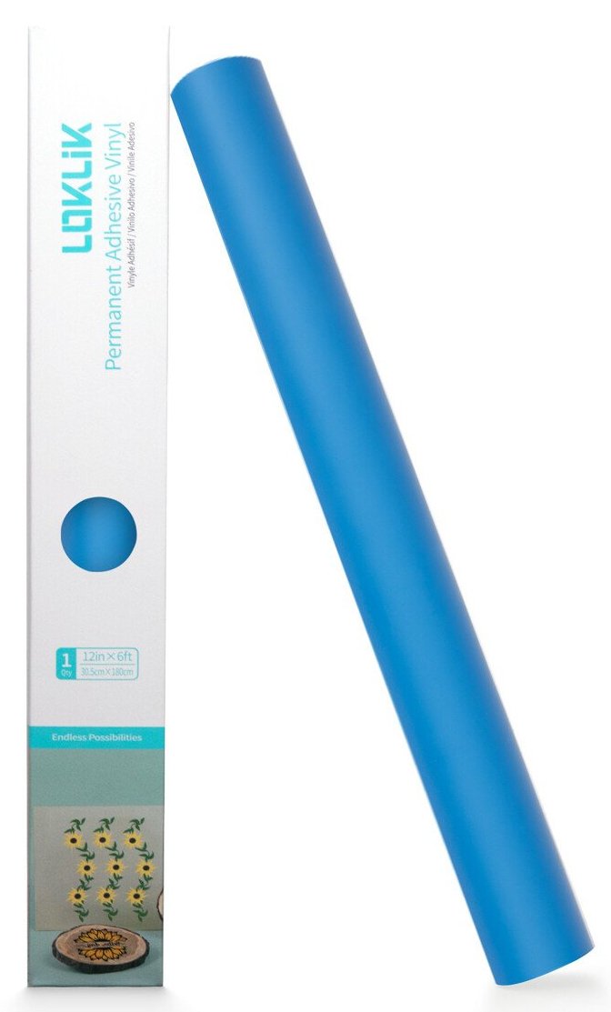 Loklik Permanent Adhesive Vinyl Mencil - Light Blue