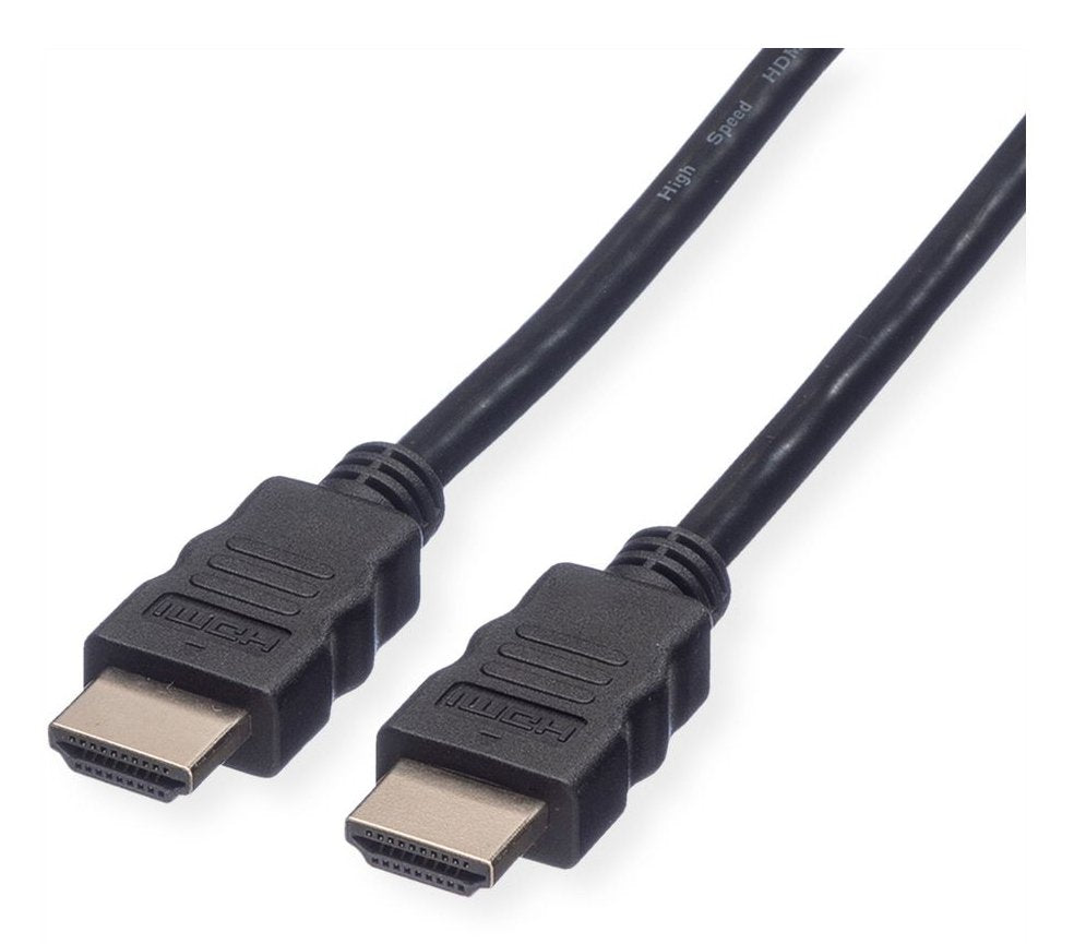 Roline Rm Hdmi High Speed Cable Mit Ethernet, Schwarz, 5 M