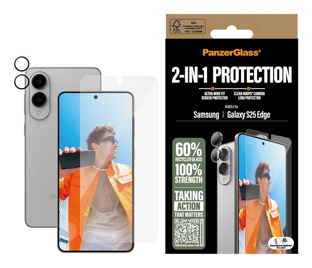 EAN 5715685025594 - PanzerGlass PG34438 protector de pantalla o trasero para teléfono móvil Samsung 1 pieza(s) imagen 3