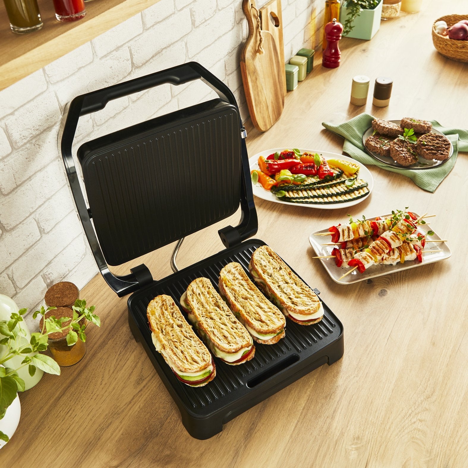 EAN 3045380026230 - Tefal Inicio Adjust GC272D10 parrilla eléctrica de contacto imagen 8