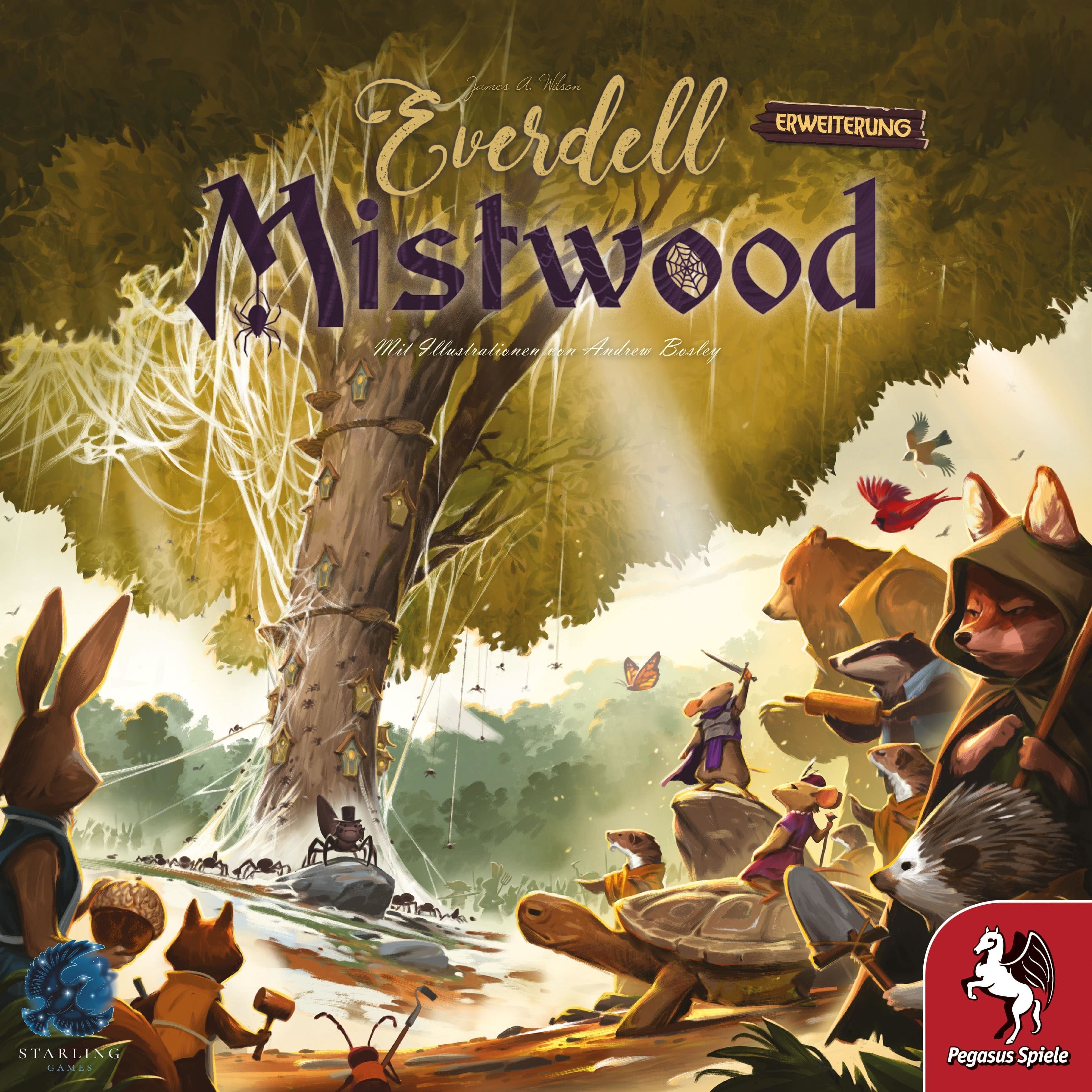 Pegasus Everdell: Mistwood, Expansión Del Juego De Mesa 57607g