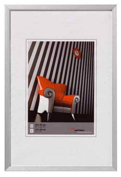 Silla Walther 30x45 Aluminio Plata Aj045s Marco