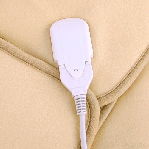 Camry Premium Cr 7407 Manta Eléctrica Y Almohadilla Calentador De Cama Eléctrico 60 W Beige Vellón