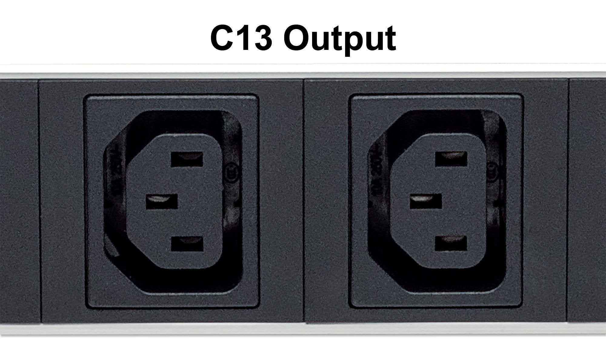 EAN 0766623163675 - Intellinet 163675 unidad de distribución de energía (PDU) 24 salidas AC 32U Negro, Blanco imagen 7