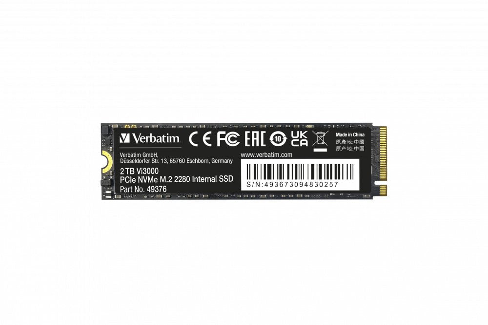 Disco Ssd 2tb Verbatim Vi3000 Internal Pcie Nvme M.2