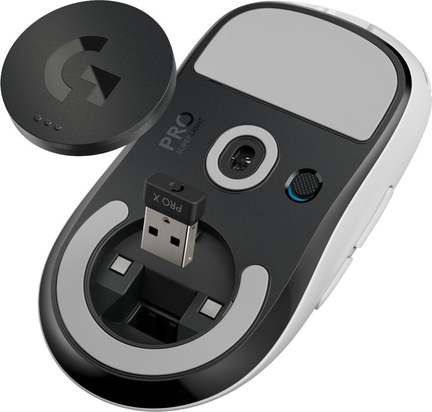Logitech G Pro X Superlight Ratón Mano Derecha Rf Inalámbrico 25600 Dpi