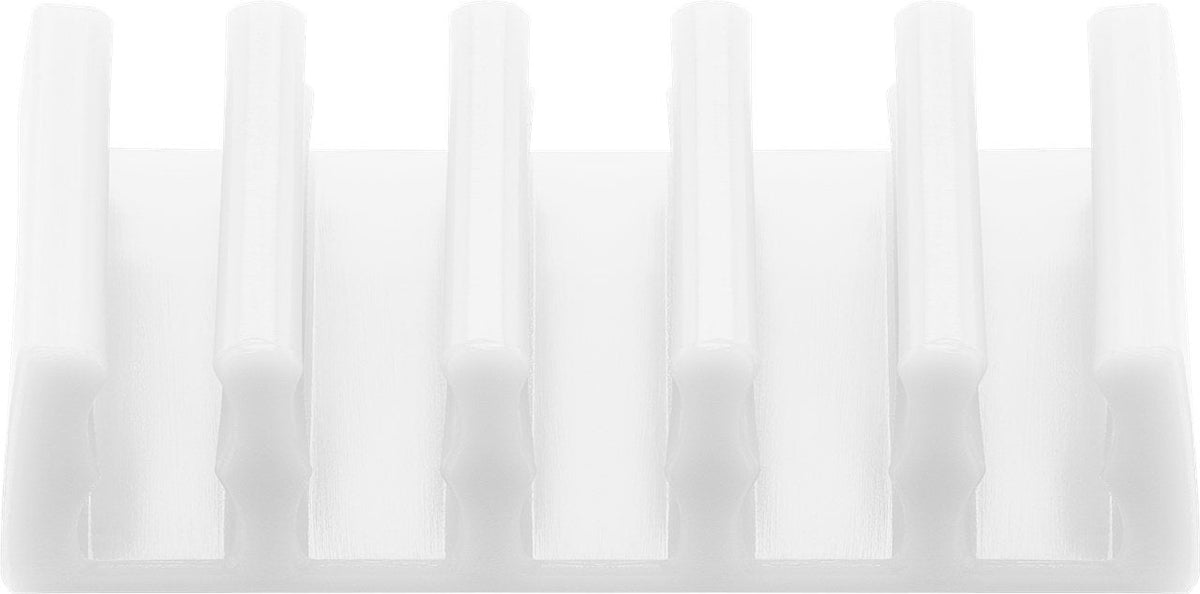 Goobay 70431 Organizador De Cables Escritorio Soporte Para Cables Blanco 2 Pieza(S)