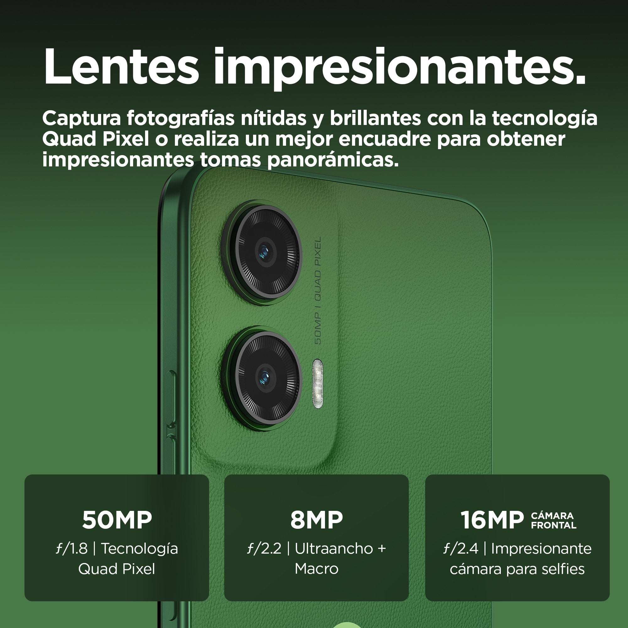 EAN 0840023269165 - Motorola moto g35 5G 17,1 cm (6.72") SIM doble Android 14 USB Tipo C 4 GB 128 GB 5000 mAh Verde imagen 6