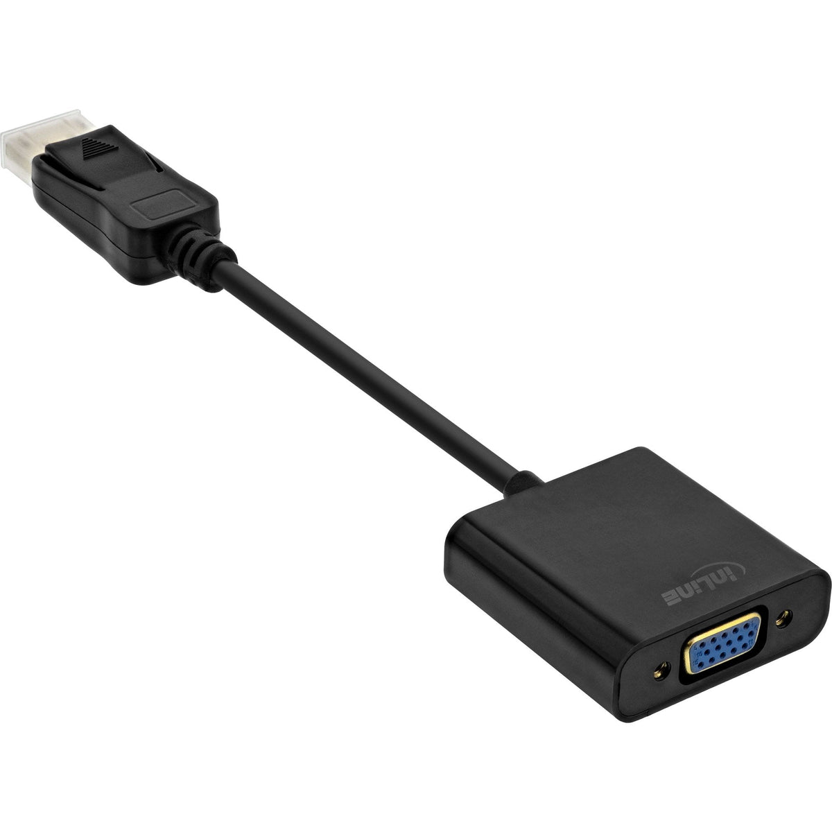 Adaptador Displayport Básico Inline, Displayport Macho A Vga Hembra Negro 0,15 M
