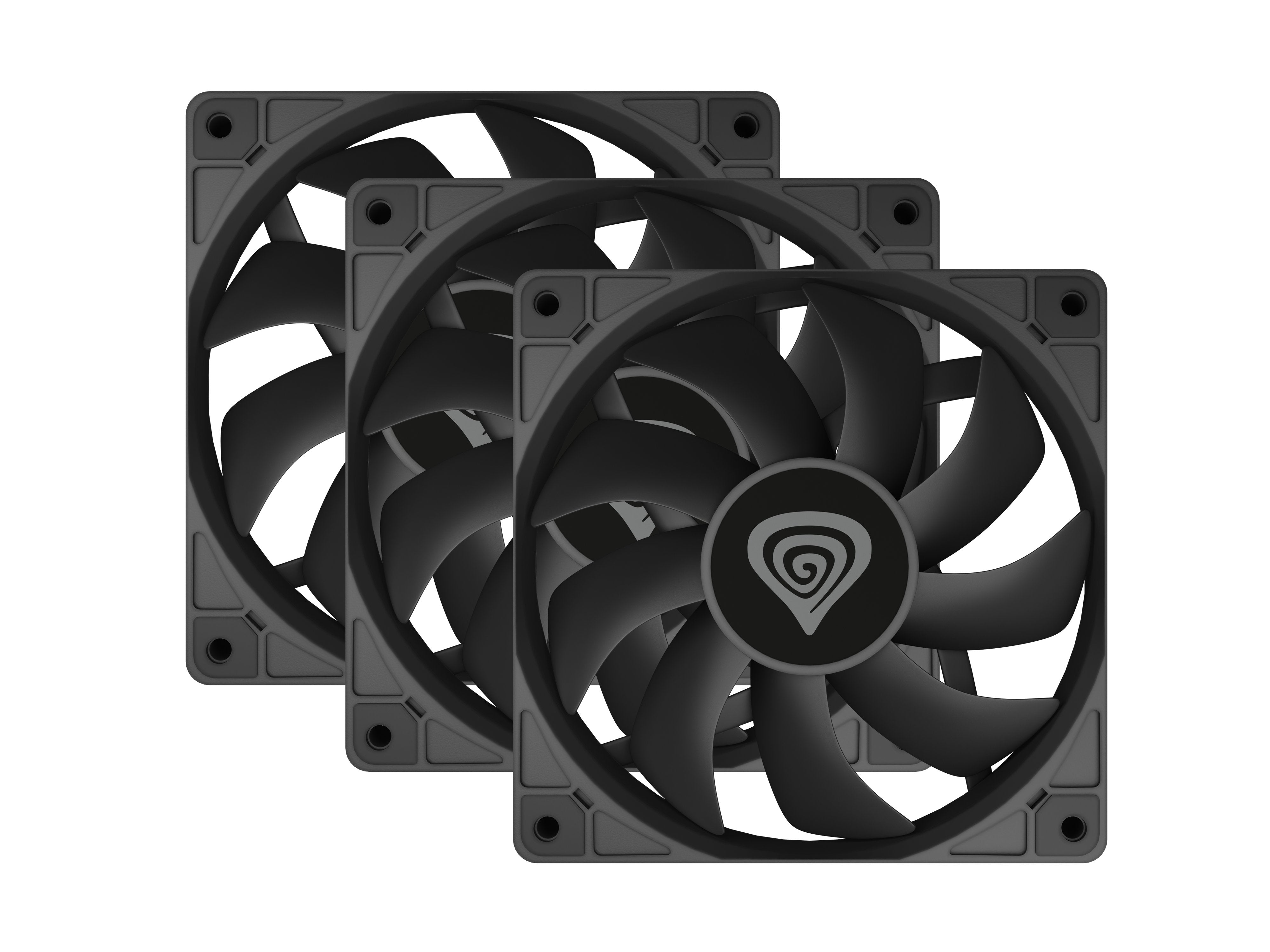 EAN 5901969439144 - GENESIS Oxal 120 Carcasa del ordenador Ventilador 12 cm Negro 3 pieza(s) imagen 3