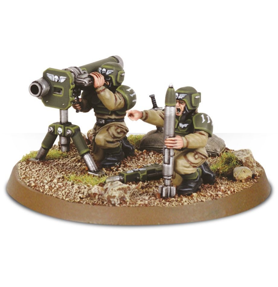 Warhammer 40k - Astra Militarum Cadian Heavy Weapon Squad (2023)