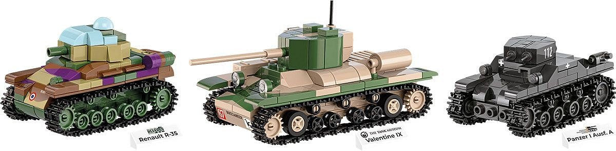 EAN 5902251027407 - COBI Renault R35 - Valentine IX - Panzer I imagen 11