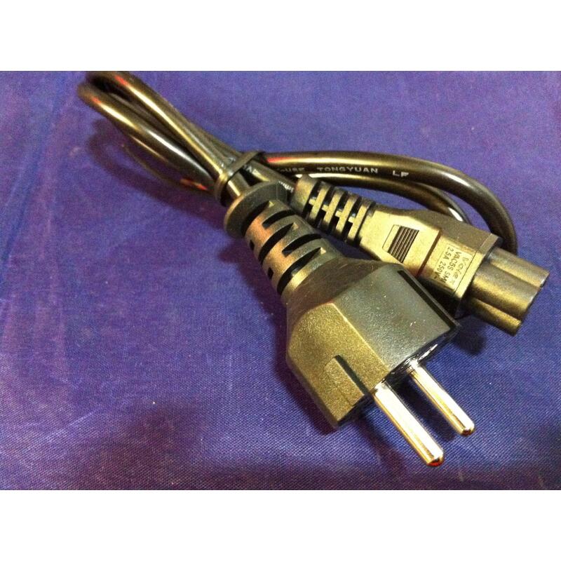 1 Meter 2-Pin C5 Power Cord,  250v, 2.5a