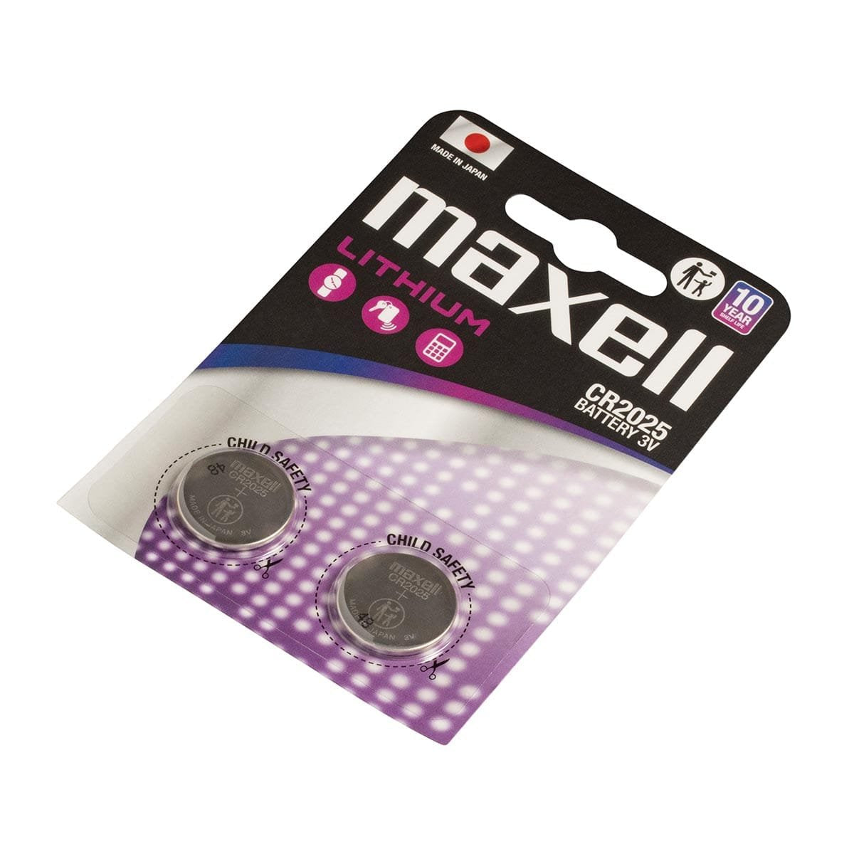 Maxell Pila Boton Litio Cr2025 3v Blister*5 (Nueva Presentacion)