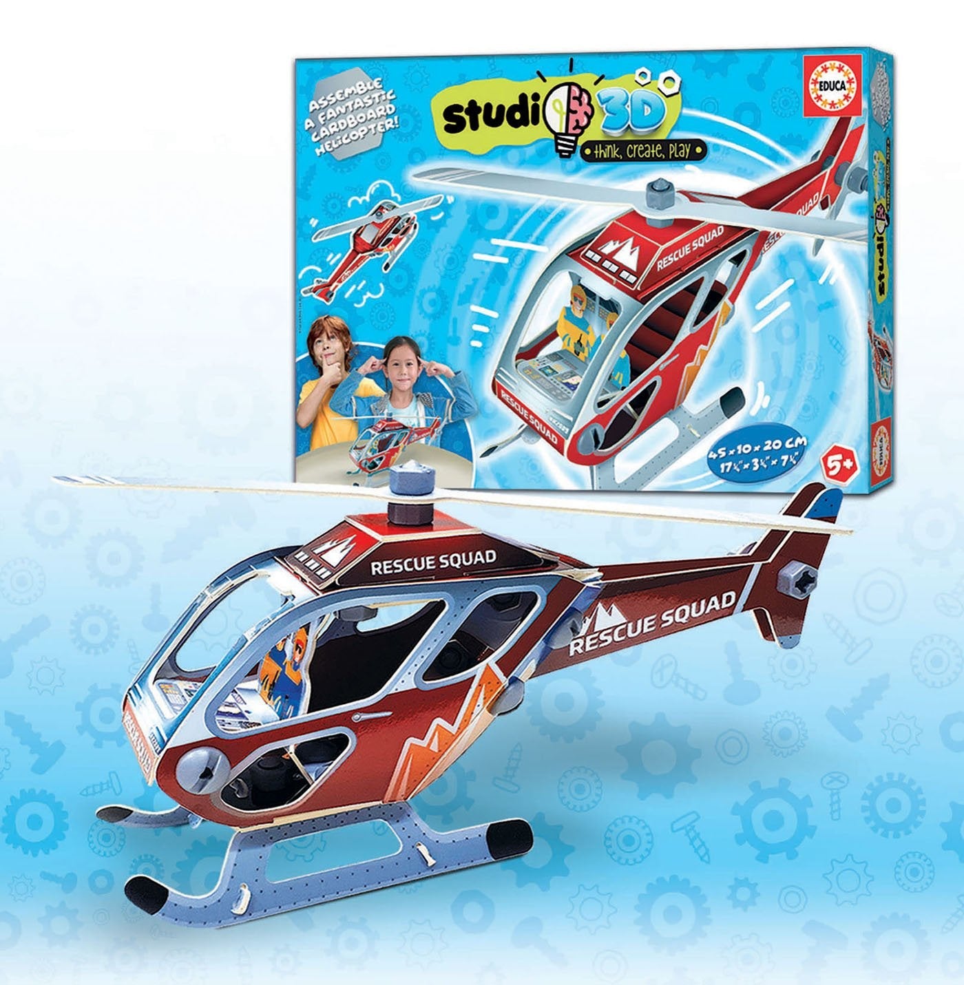 Studio 3d Helicoptero