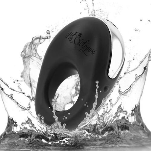 Anillo Vibrador Atom Negro