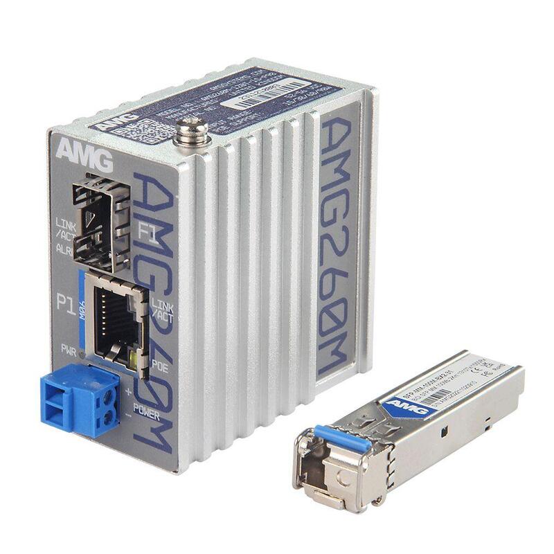 100mb 60/90w Poe Industrial  Grade Mini Media Converter
