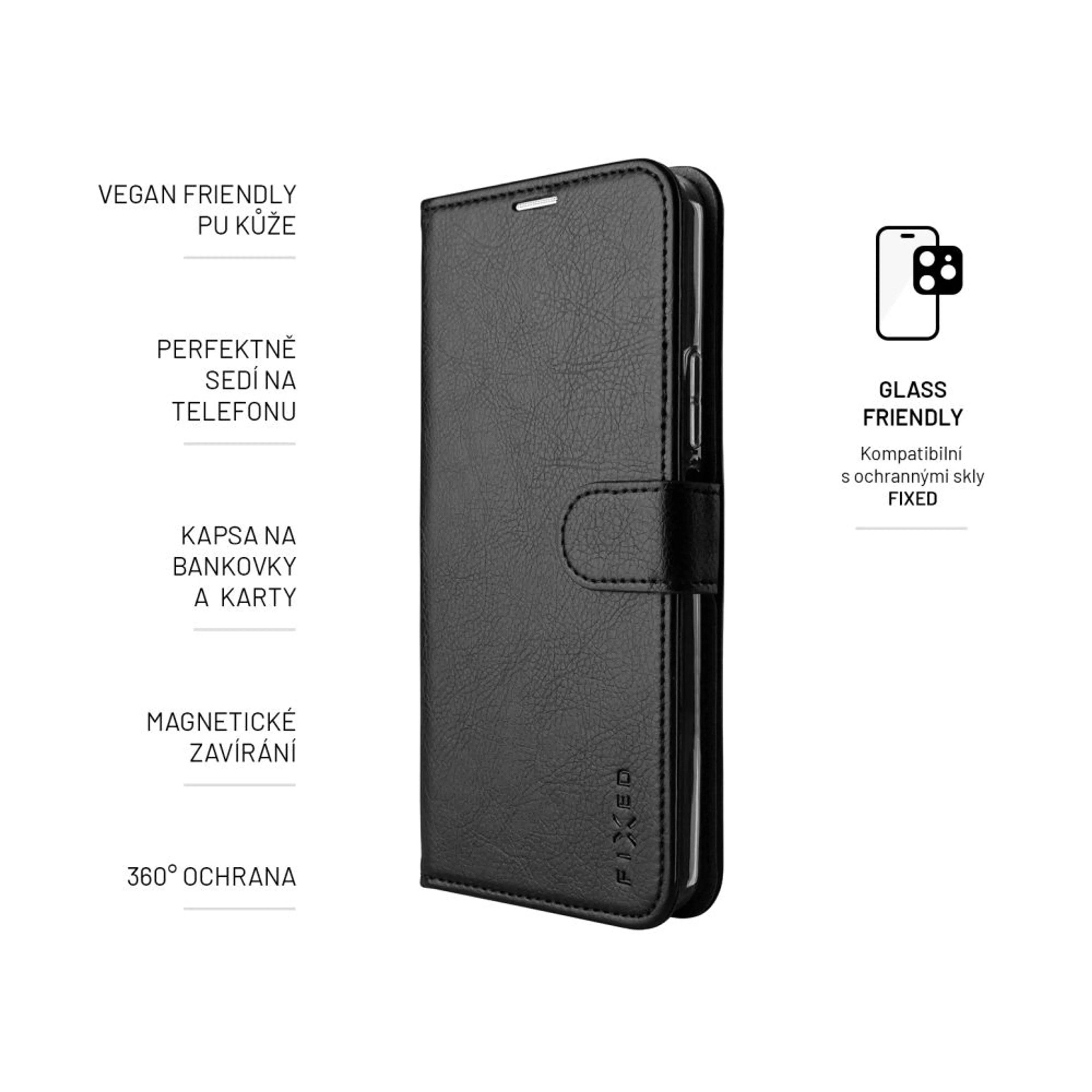 EAN 8591680153350 - FIXED Opus funda para teléfono móvil 16,3 cm (6.43") Folio Negro imagen 5