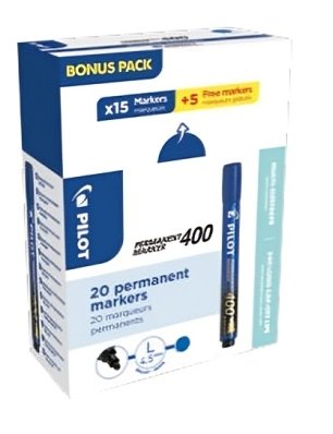 Pilot 400 Permanentmarker 1.0 - 4.0 Mm Azul