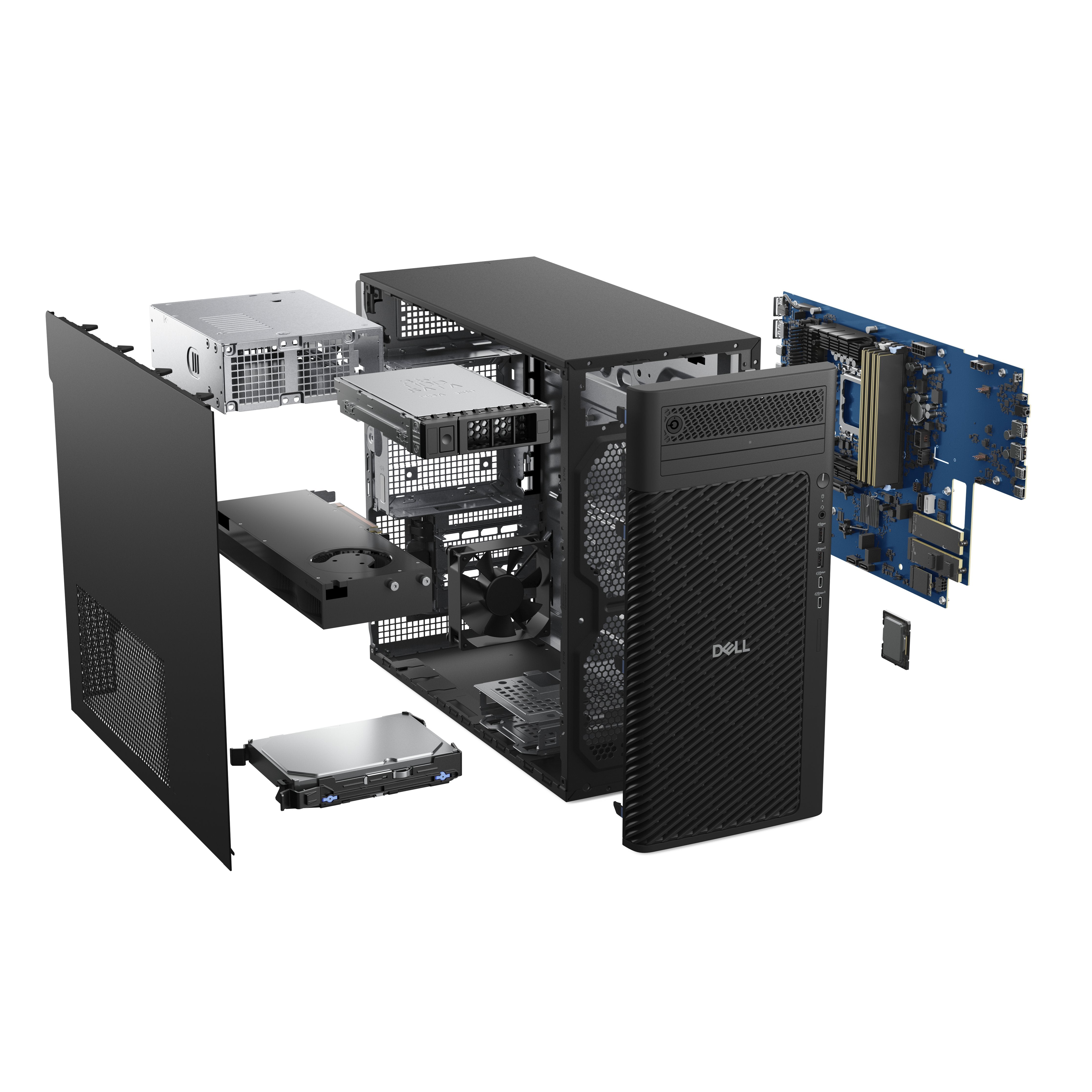Pc Dell Pro Max Fct2250 T2 Ultra 7 265 16 Gb  512 Gb  W11 Pro  Negro Py498