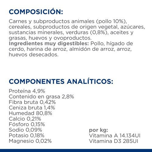 Hill'S Pd Cuidado Digestivo Canino Guiso I/D Bajo En Grasa  354 G