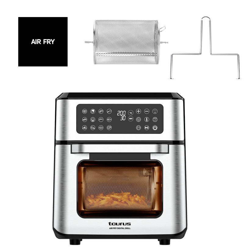 Pae Freidora Aire Taurus Digital Grill 1800 W 12l
