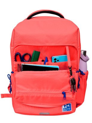 Oxford Mochila +Lb B-Out Oxfbag Expandible +5cm Rpet Sandia
