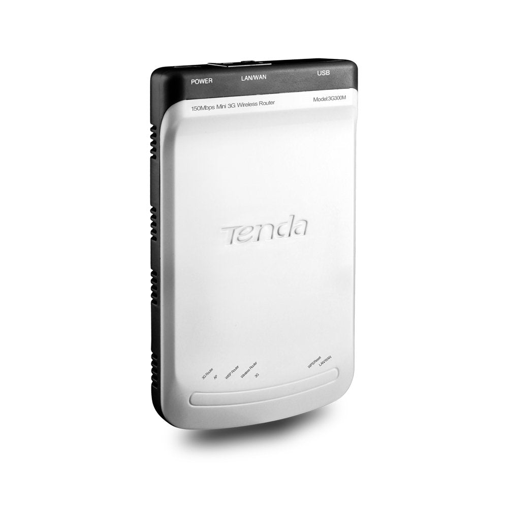 Tenda 3g300m 3g 300mbps Wireless Router With Mini Size Design,1usb Power Supply Port, 1 Usb 2.0 Interface, 1 10/10mbps Lan/Wan S