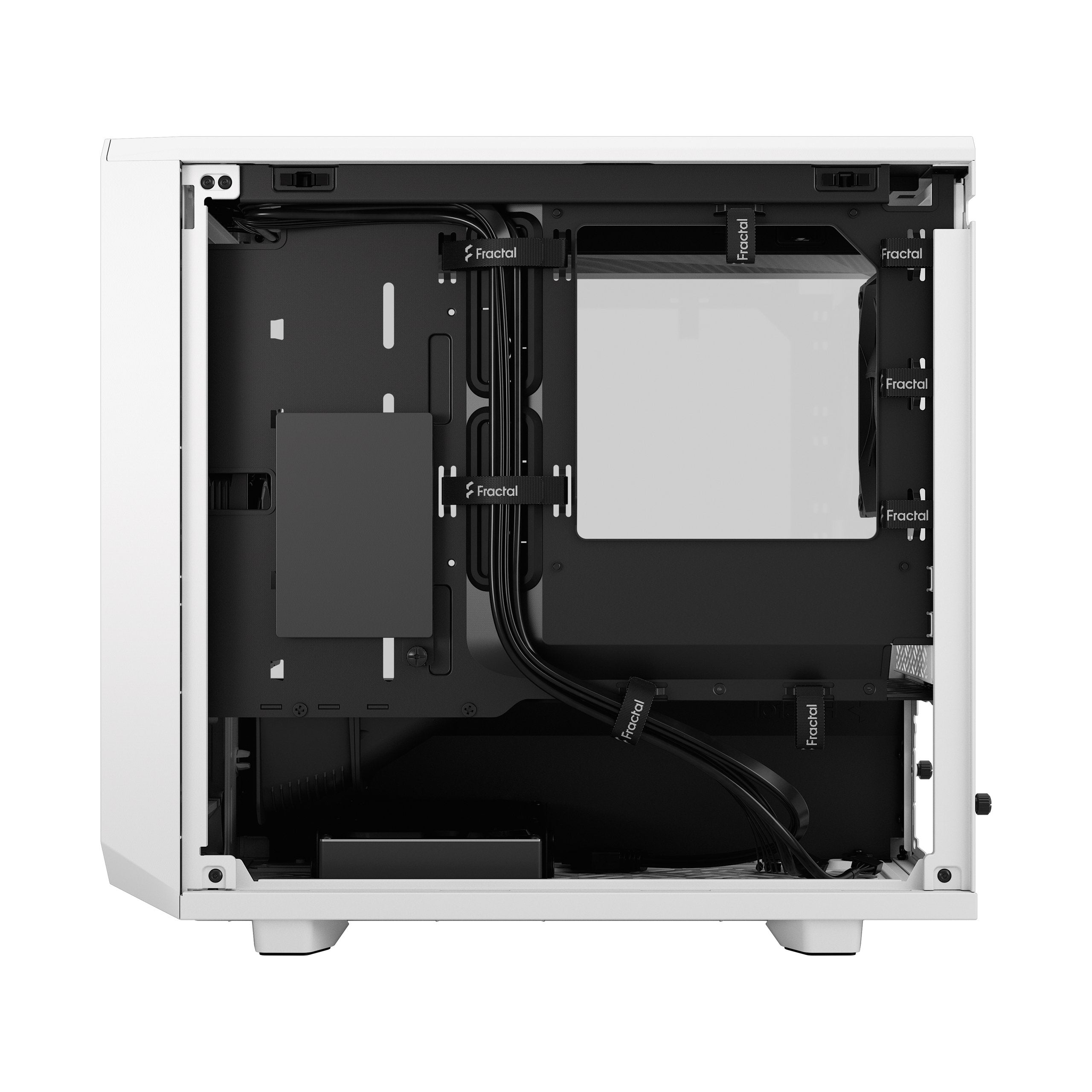 Caja Pc Fractal Design Meshify 2 Nano Blanca Tg Clear Tint Fd-C-Mes2n-02