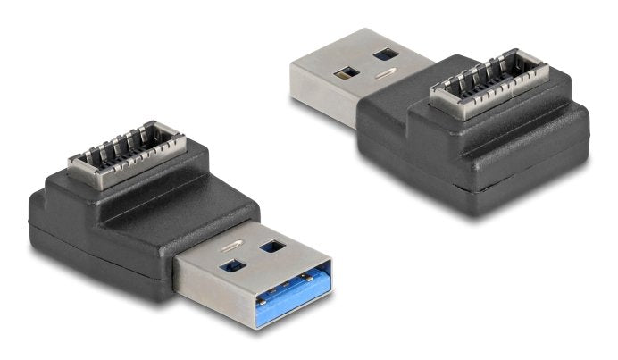 Delock Adaptador Usb 10 Gbps Usb Typ-A Macho A Typ-E Key A Hembra Negro