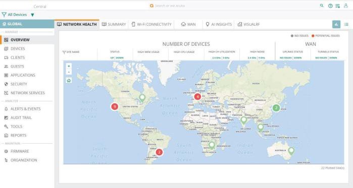 Hpe Aruba Networking Central On-Premises Switch Class4 Foundation 5-Year Subscription E-Stu
