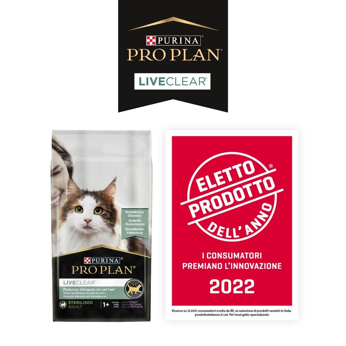 Purina Pro Plan Liveclear Esterilizado Adulto Rico En Pavo 1.4 Kg