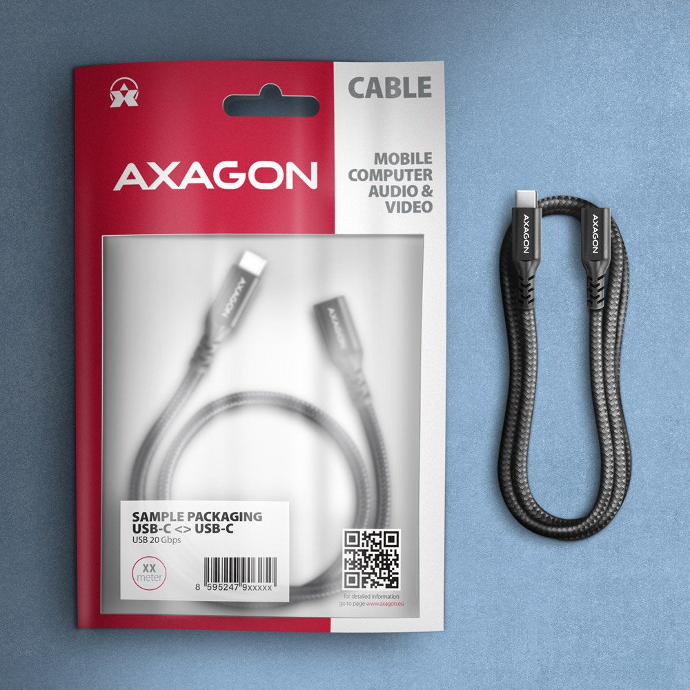 EAN 8595247907363 - Axagon BUCM32-CF10AB cable USB USB 3.2 Gen 2x2 1 m USB C Negro imagen 6