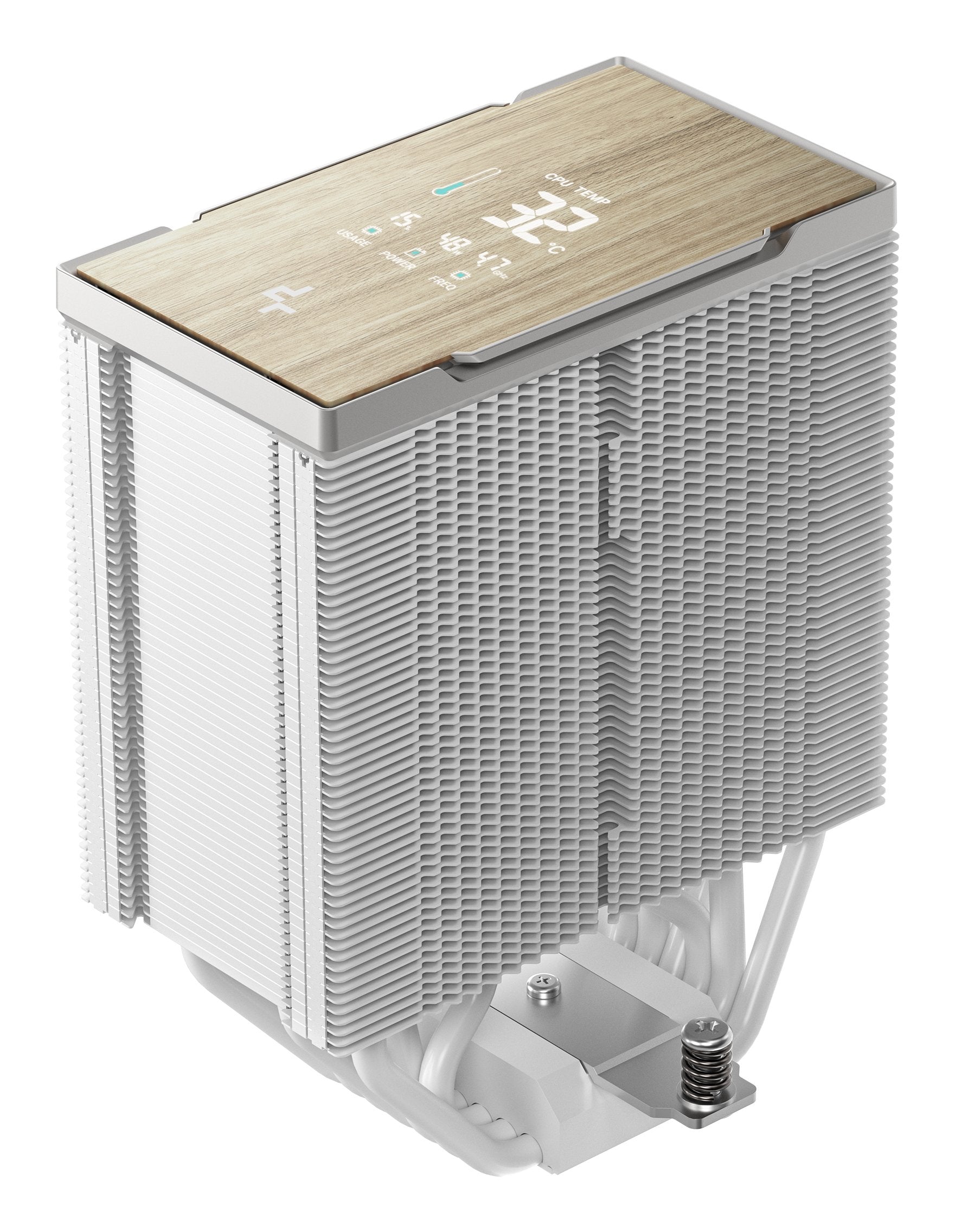 Deepcool Ak700 Digital Wh, Disipador De Cpu Blanco, 120 Mm R-Ak700-Whndmn-Gjd