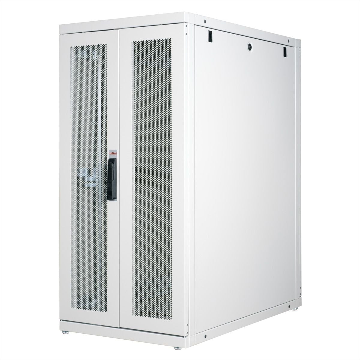 Roline 19-Zoll Serverschrank Pro 26 He, 600x1000 Bxt Grau Plexiglas