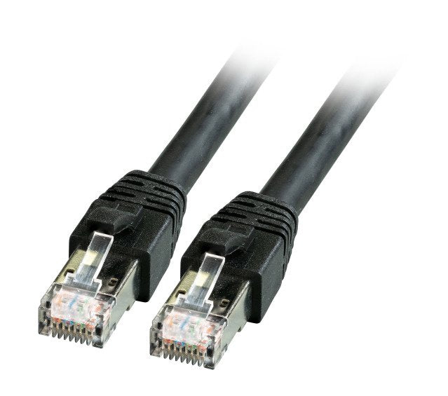Cable Efb Rj45 De Red S Ftp Cat.8.1 Bc Lszh 3.00m Schwarz