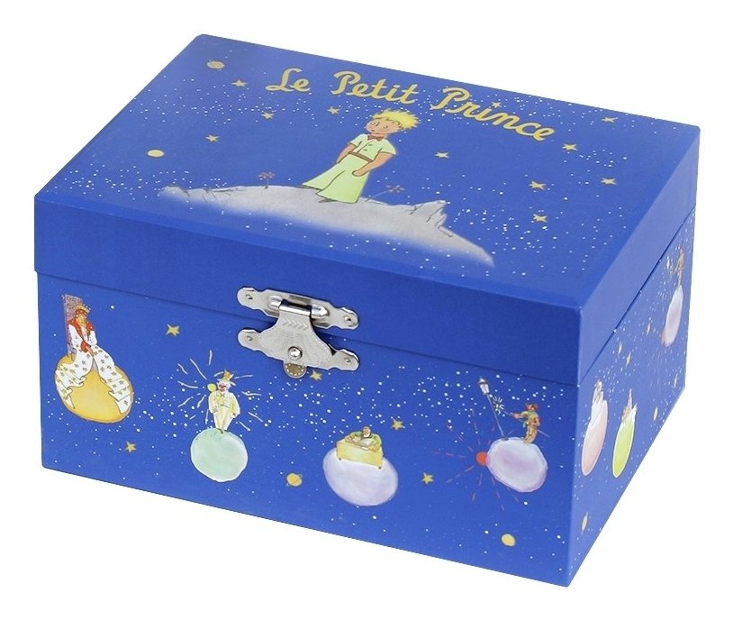 Trousselier Jewellery Music Box Little Prince, Blue, Night Glow