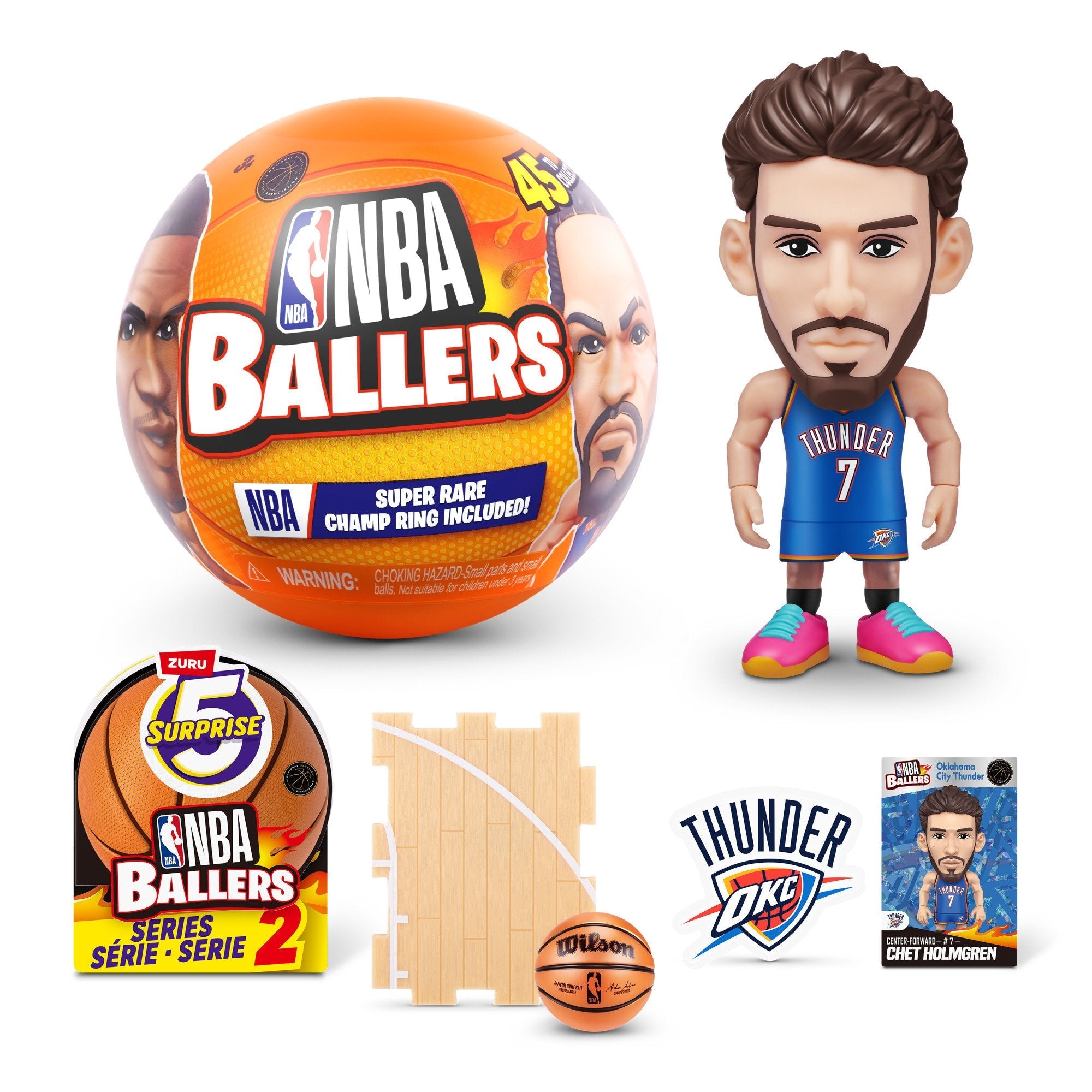 Zuru 5 Surprise - Nba Ballers Series 2, Artículo Ordenado De Personajes, Una Figura 77678gq1